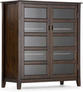 SIMPLIHOME Burlington Storage Cabinet by SimpliHome