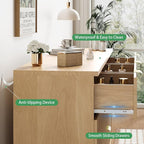 Fluted Dresser for Bedroom - Image 5