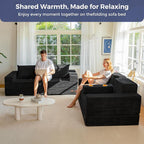 MAXYOYO Convertible Sofa Bed, Folding Sleeper Chair - Image 9