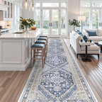 3x18 Runner Rug Non Slip, Washable Hallway Runner Rug, Living Room, Dining Room - Image 5