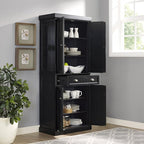 Crosley Furniture Seaside Coastal Pantry Storage Cabinet - Image 2