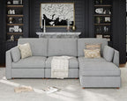 116'' Oversized Modular Sectional Sofa by Kalafini