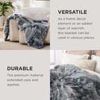 Bedsure GentleSoft Fluffy Fuzzy Faux Fur Throw Blanket - Image 4