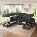 HONBAY Modular Sofa U Shaped Sectional Couch - Image 4