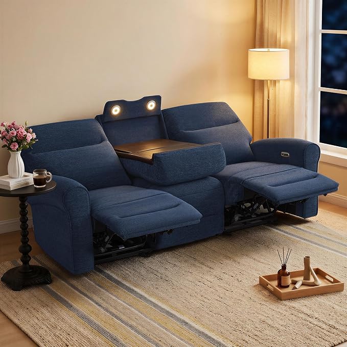 MCombo 87.8" Wall Hugger Power Reclining Sofa - Image 2