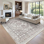 10x12 Area Rugs for Living Room, Large Washable Rug, Dining Room, Low Pile - Image 4