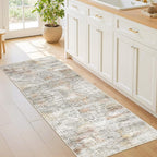2x6 Runner Rug Non Slip, Washable Hallway Runner Rug, Nursery Room, Soft Runner - Image 3