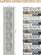 Kitchen Runner Rug Non Slip Washable Rugs 2.5x10, Carpet Runner - Image 2