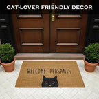 Welcome Peasants Door Mat Large 48x24 Inch, Pvc Backing, Dirt Scraper, - Image 8