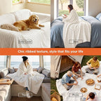 Bedsure Soft Cozy Queen Size Fleece Blanket - Image 4