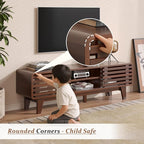 Luoxiao 55" Mid Century Modern TV Stand - Image 5