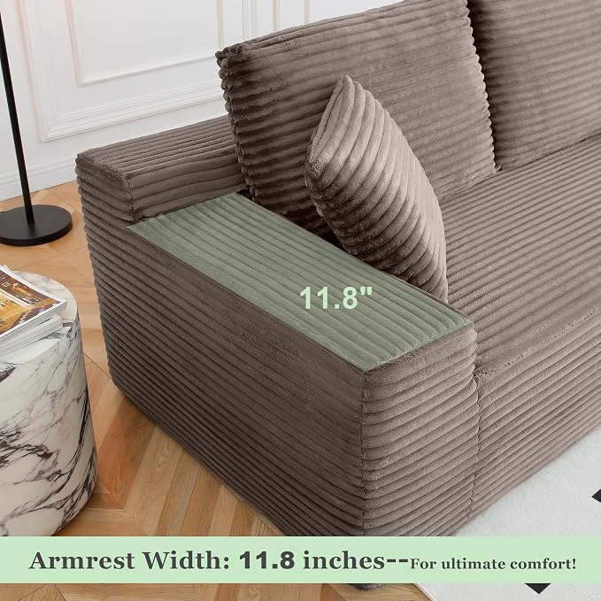 125" Oversized Sectional Couches - Image 4