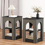 weselon End Table Set of 2, Mid-Century Modern Side Table by WelcometoFurnitureSalon