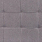 Flash Furniture Bedford Tufted Upholstered Full Size Headboard in Light Gray - Image 10