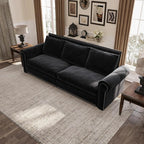 3 in 1 Convertible Sleeper Sofa Bed, 93.7" King Size Sofa Sleeper - Image 3