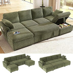 Ihanherry 6-Seater Large Sectional Sofa Bed by iHanHerry