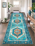 SERISSA 2'6"x8' Washable Non Slip Boho Runner Rug by SERISSAHomeDecorCollection