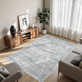 4x6 Area Rug for Entryway, Washable Kitchen Rug, Living Room, Dining Room by Restydon