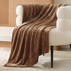 Bedsure GentleSoft Brown Throw Blanket - Image 2