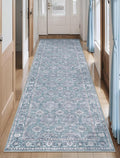 SERISSA 2'6"x8' Washable Non Slip Floral Boho Runner Rug by SERISSAHomeDecorCollection