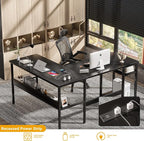 Unikito Reversible L Shaped Desk - Image 4