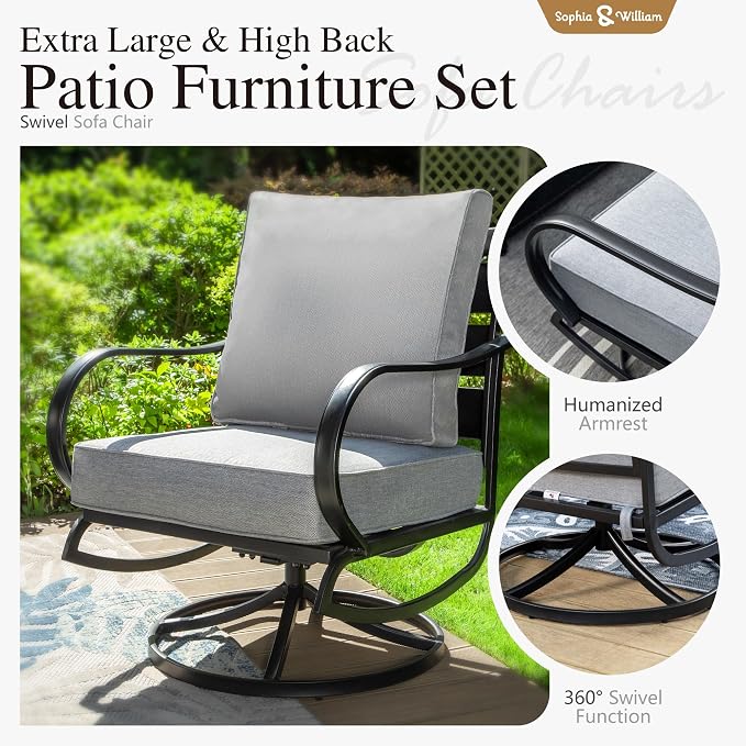 Sophia & William Patio Furniture Sets - Image 8