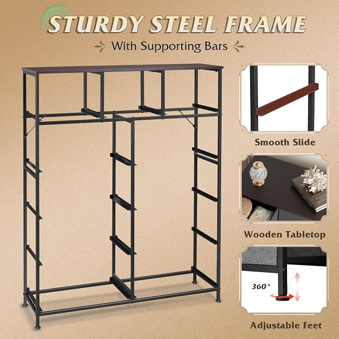 WLIVE Tall Dresser for Bedroom, Fabric Dressers Storage Tower, Dresser & Chest - Image 7