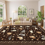 DUKINO 8x10 Area Rug, Washable Dog Rugs - Image 8