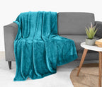 Utopia Bedding Soft Fleece Bed Blanket Throw Size Turquoise | Microfiber Plush - Image 8