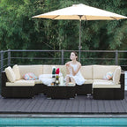 7-Piece Patio Furniture Set by ZJEYEJZ