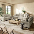 HERA'S HOUSE 3 Pieces Modular Sectional Sofa Sets, Oversized Couch Set by HERASHOUSE