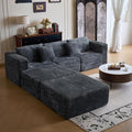 110" Modular Sectional Couch by Ergonomicbonelesssofa