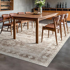 Washable Farmhouse Living Room Rug, 9x12 Area Rugs - Image 5