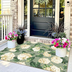 3x5 Floral Entry Rug - Image 3