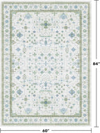 Oushak Area Rug for Bedroom 5x7 - Image 2