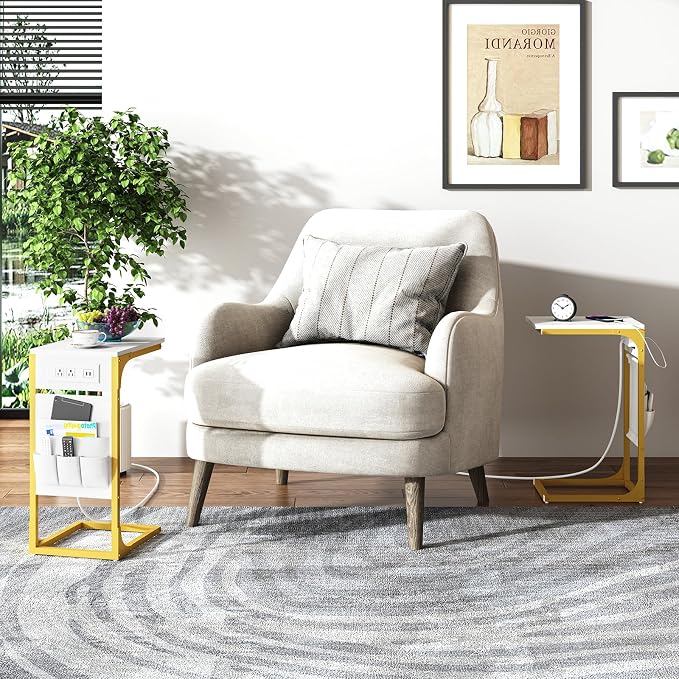 TUTOTAK C Shaped End Table - Image 5