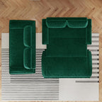 73.2" Sofa Bed Queen, 3-in-1 Pull Out Sofa Bed - Image 14