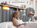 EnHomee Upholstered King Size Bed Frame - Image 7