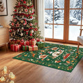 Christmas 2x3 Entryway Area Rug by HYHAOYUNLAI