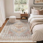 4x6 Area Rug for Entryway, Washable Kitchen Rug, Living Room, Dining Room - Image 8