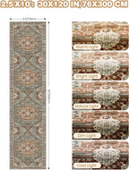 Kitchen Runner Rug Non Slip Washable Rugs 2.5x10, Carpet Runner - Image 2