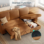 LINSY HOME Sectional Sleeper Sofa - Image 7