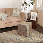 REDEARTH · Cube Pouf Foot Stool Ottoman - Image 7