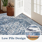 10x12 Area Rugs Living Room: Washable Boho Rug - Image 9