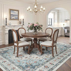 Madane 5x7 Area Rugs for Living Room, Non-Slip Washable Rug, Soft Low Pile - Image 3