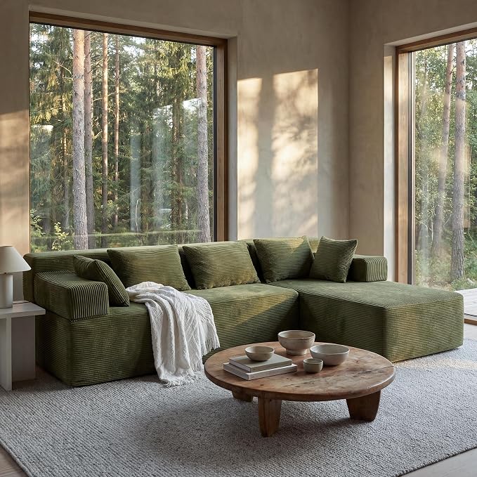 MONVANE 106" Cloud Sectional Couch - Image 2