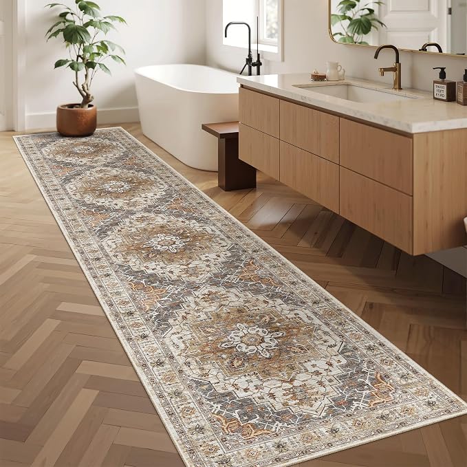 Madane Washable Runner Rugs 2x10 Long - Image 3