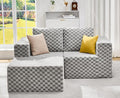 Hobestluk Modular Sectional Sofa Memory Foam Couch L Shape Sofa by YourHomeDeservesMore