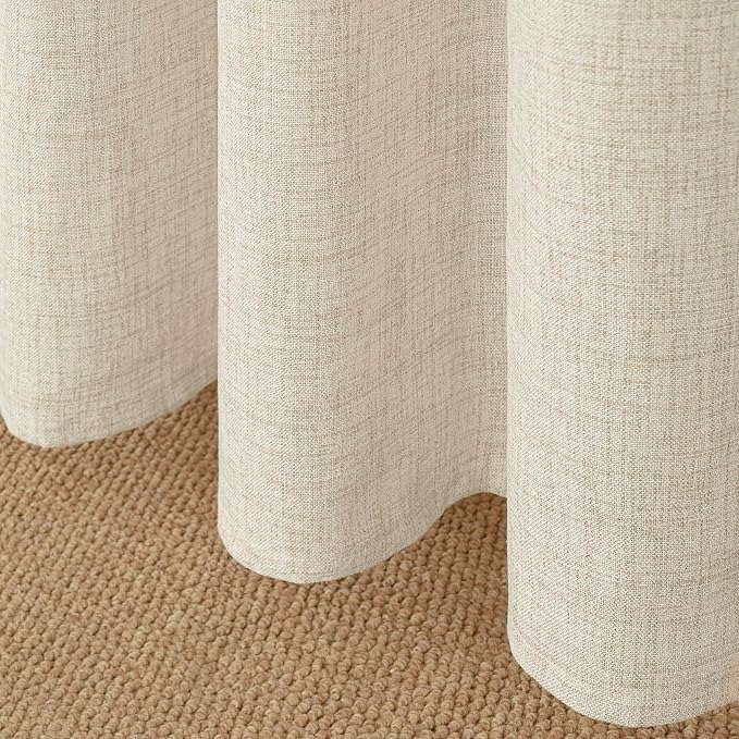 YoungsTex Linen Curtains 45 Inches Long - Image 9