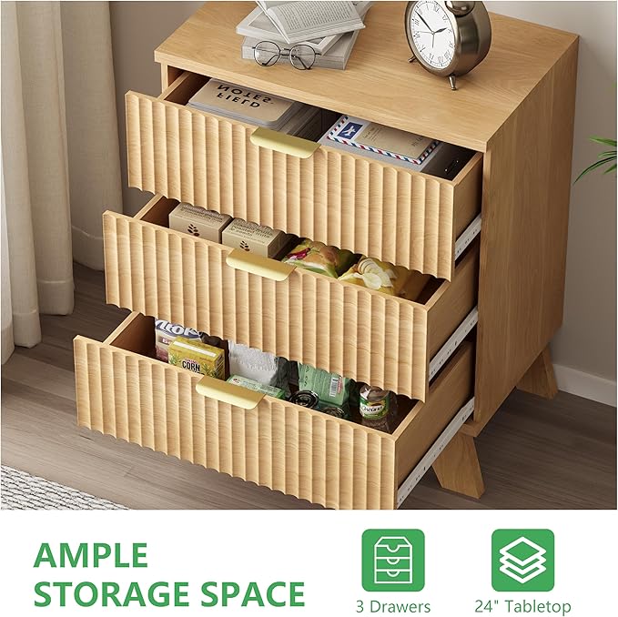 Fluted Dresser for Bedroom - Image 6